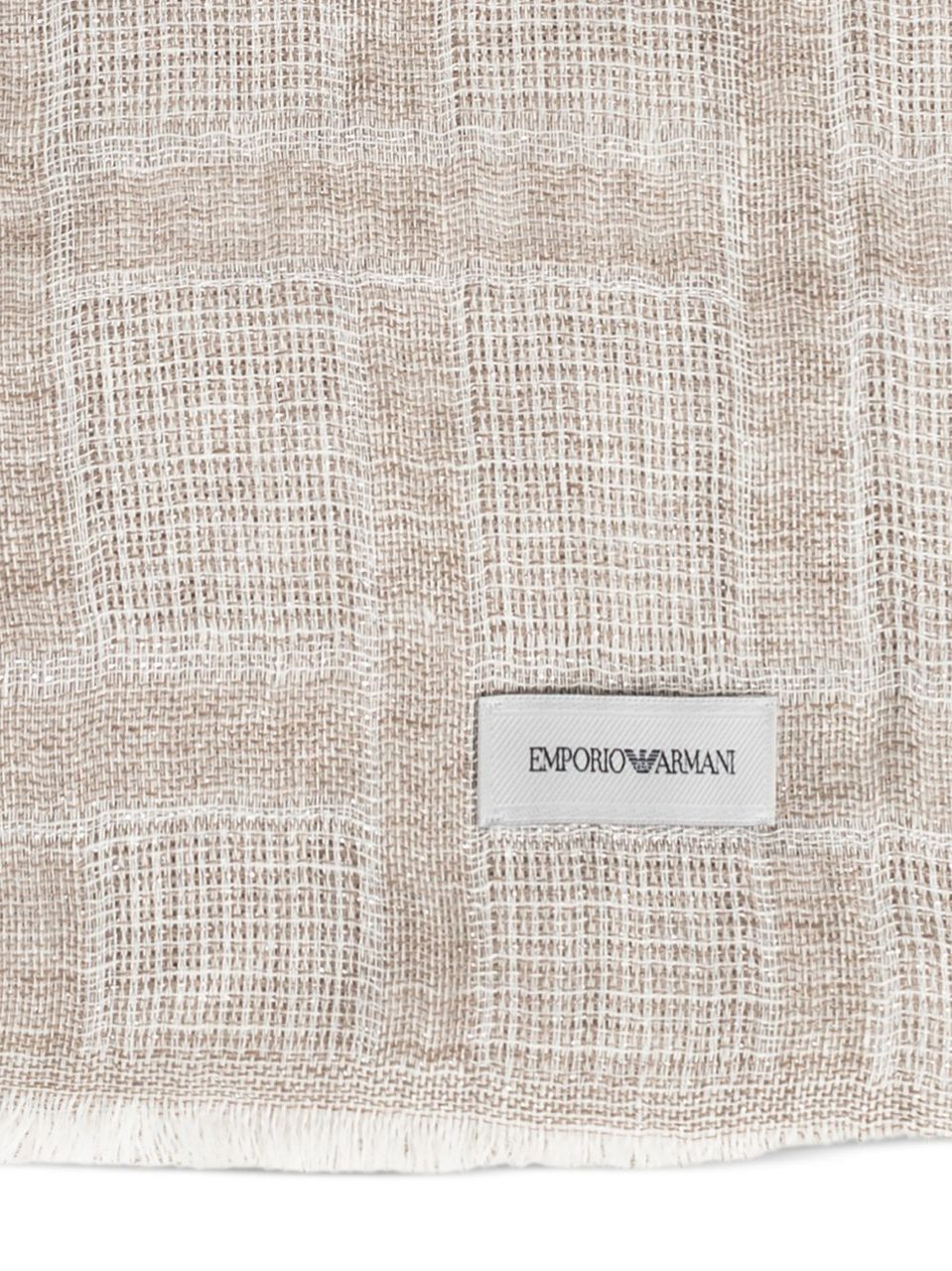 Emporio Armani Scarfs Beige Beige