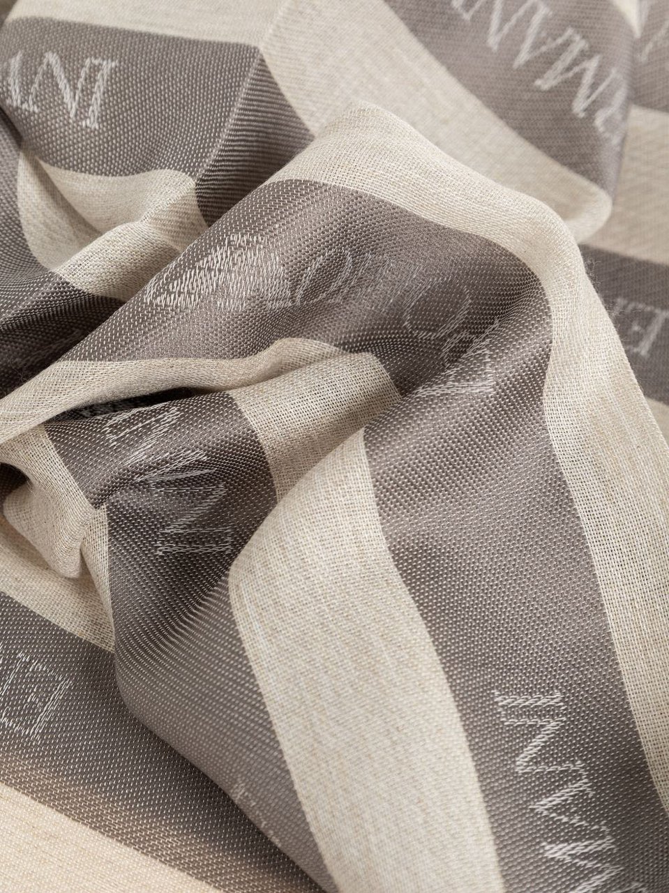 Emporio Armani Scarfs Beige Beige