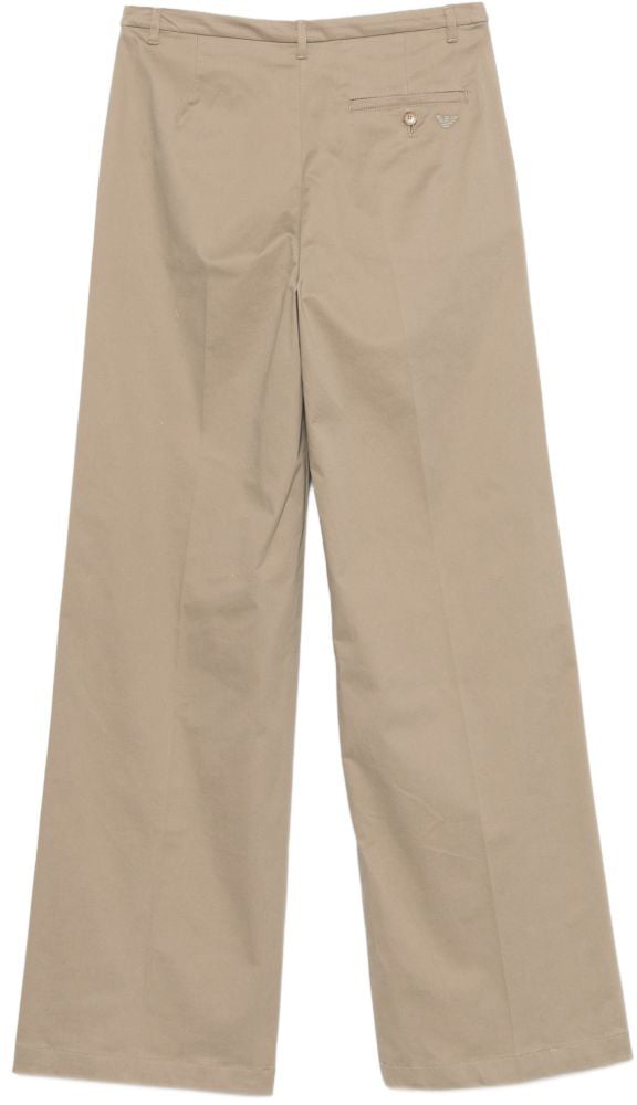 Emporio Armani Trousers Camel Beige