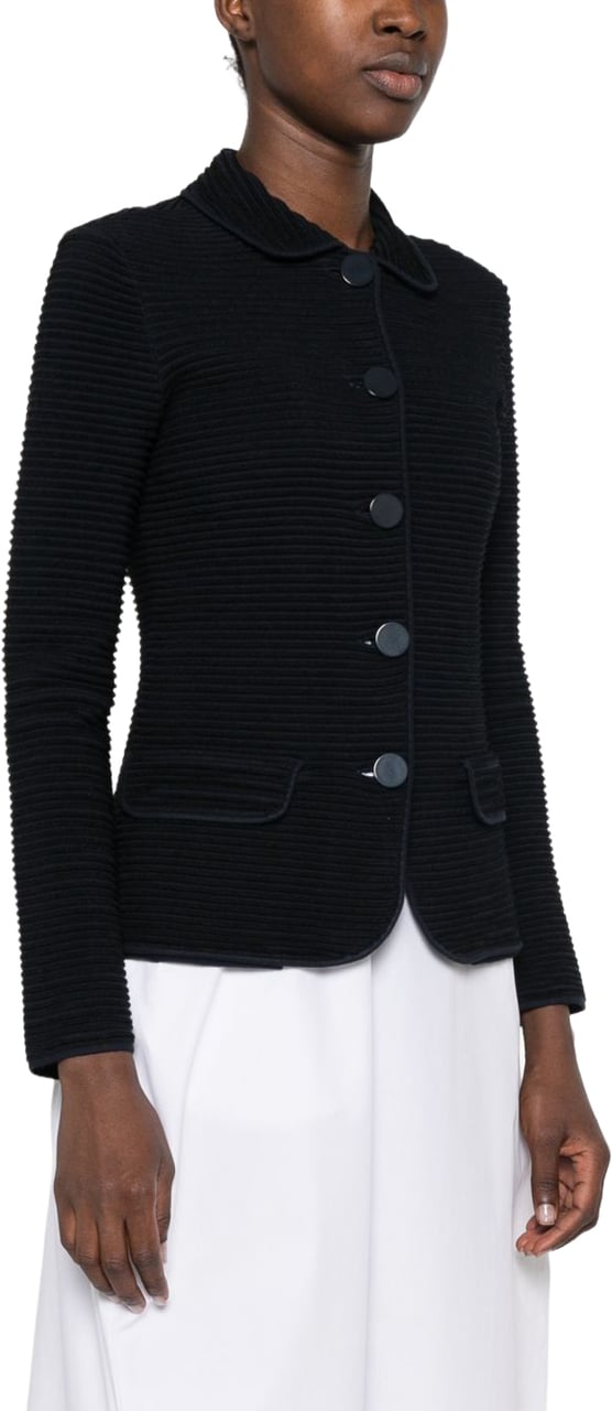 Emporio Armani Jackets Black Zwart