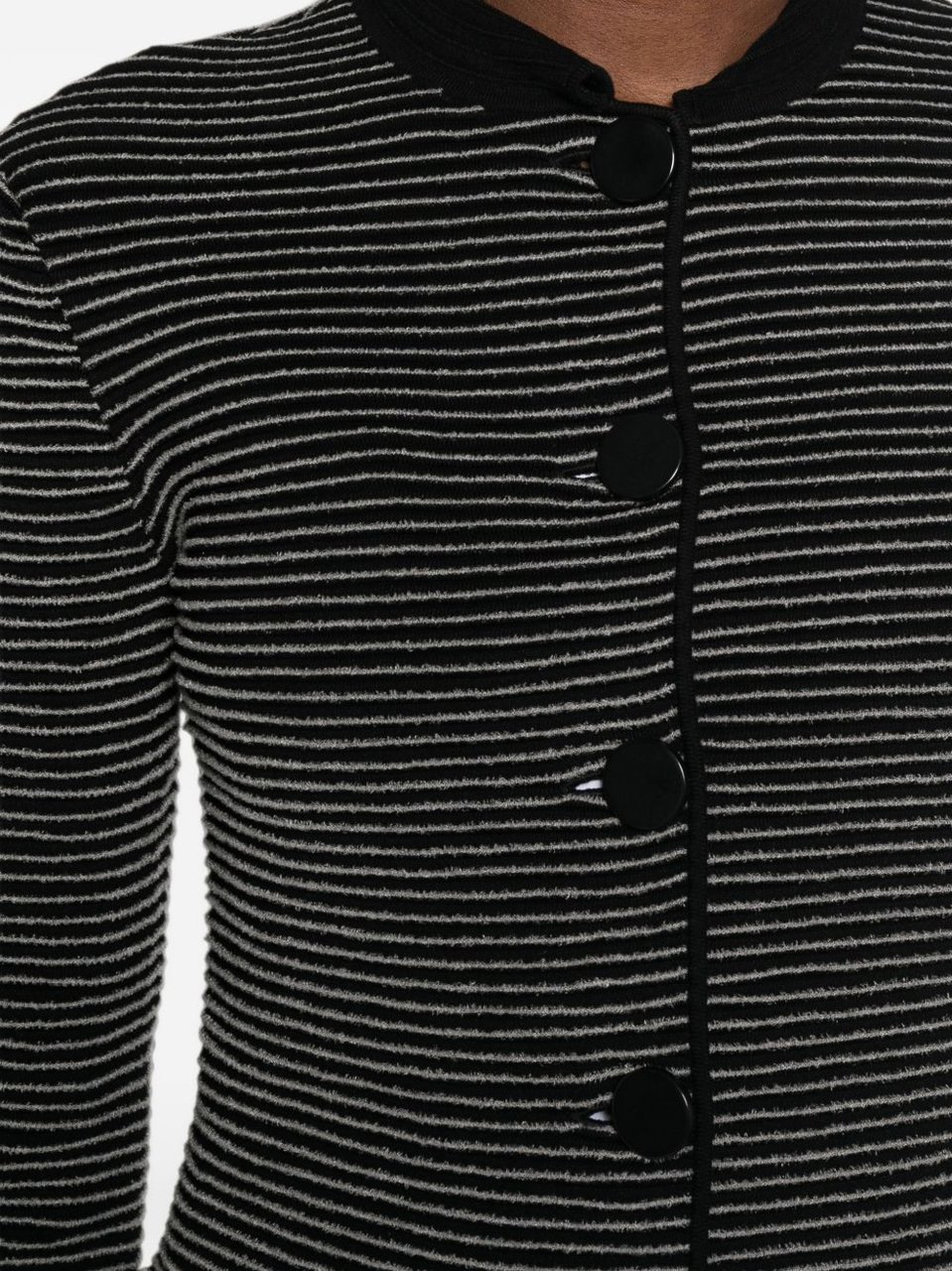 Emporio Armani Jackets Black Donkergrijs