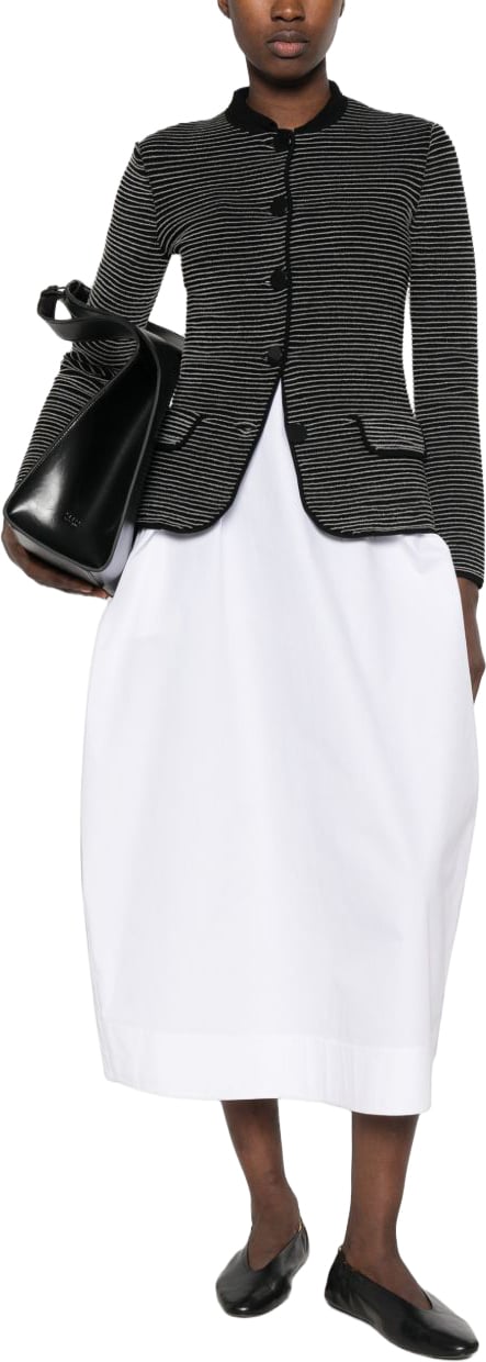 Emporio Armani Jackets Black Donkergrijs