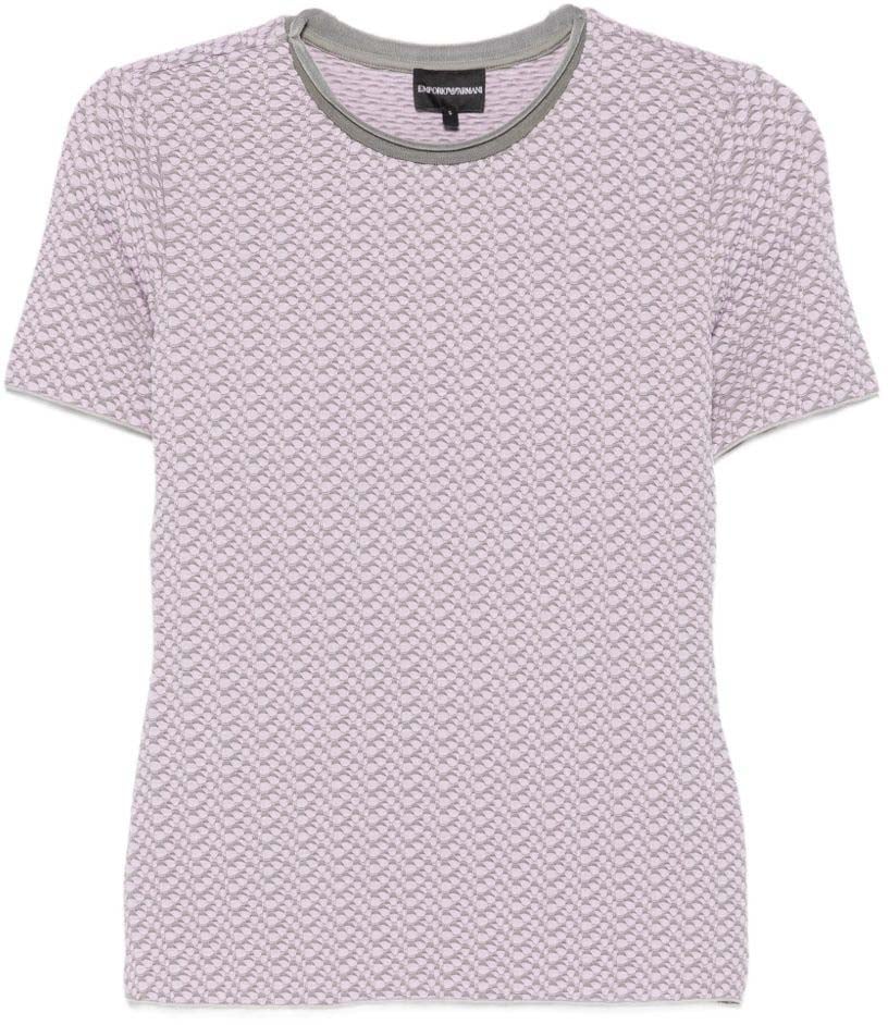Emporio Armani Sweaters Lilac Paars