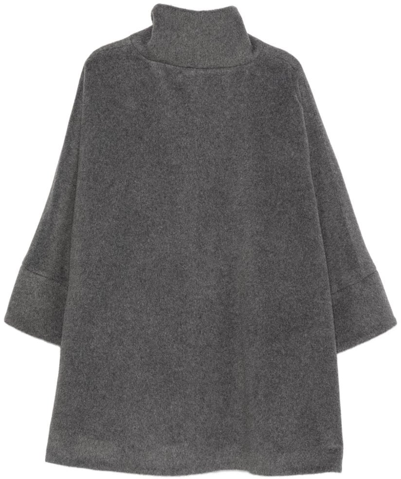 Emporio Armani Coats Grey Grijs