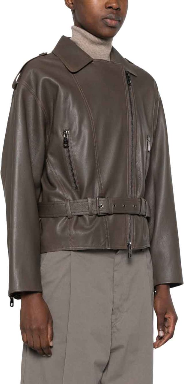 Emporio Armani Jackets Brown Bruin