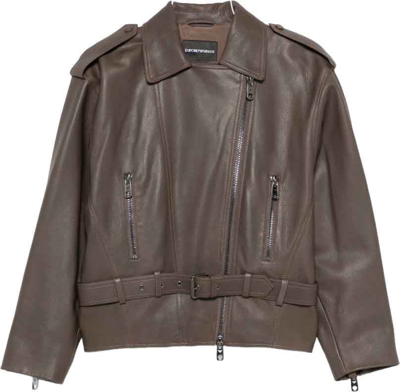 Emporio Armani Jackets Brown Bruin