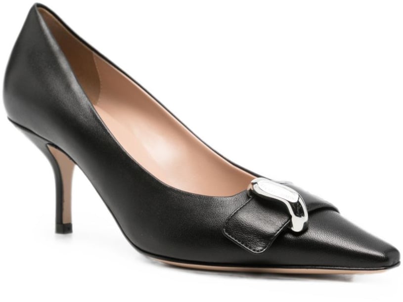 Emporio Armani With Heel Black Zwart
