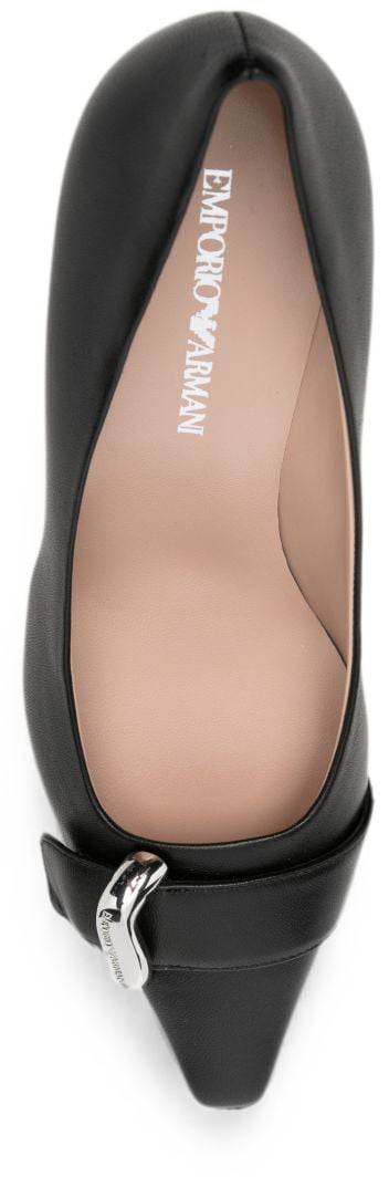 Emporio Armani With Heel Black Zwart