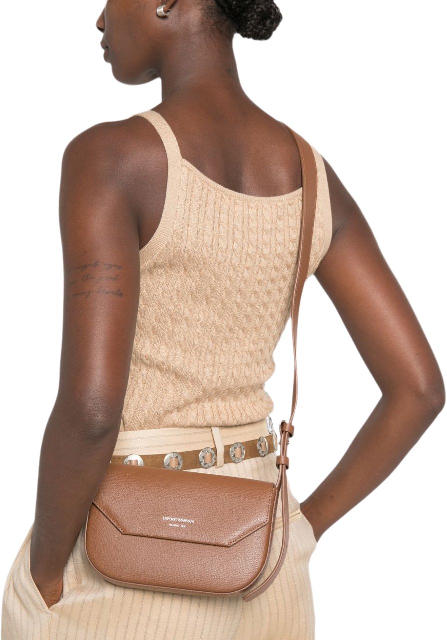 Emporio Armani Bags Brown Beige
