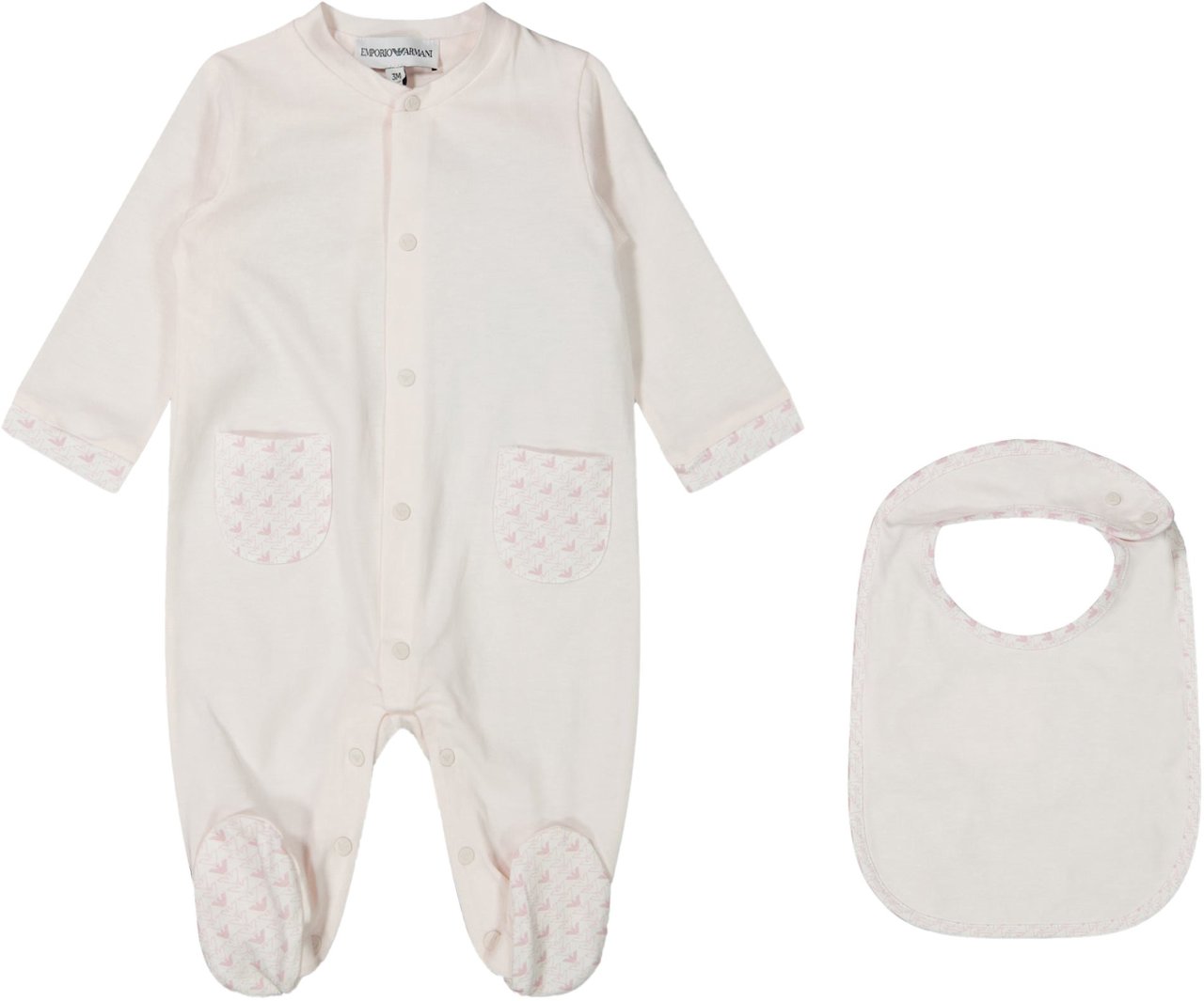 Emporio Armani Armani Baby Meisjes Boxpakje In Licht Roze Roze