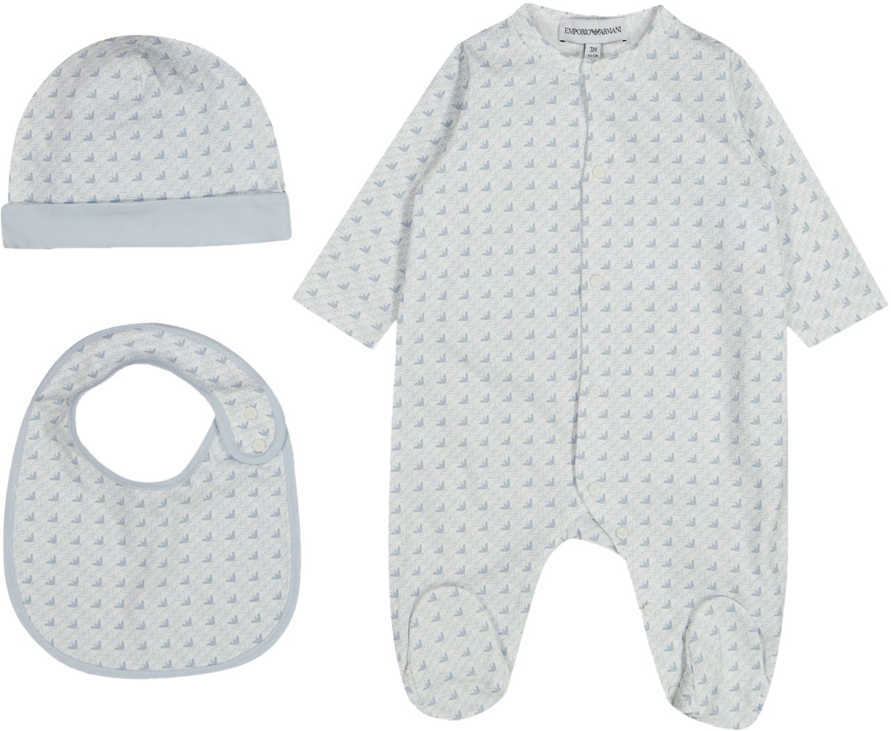 Emporio Armani Armani Baby Meisjes Boxpakje In Licht Blauw Blauw