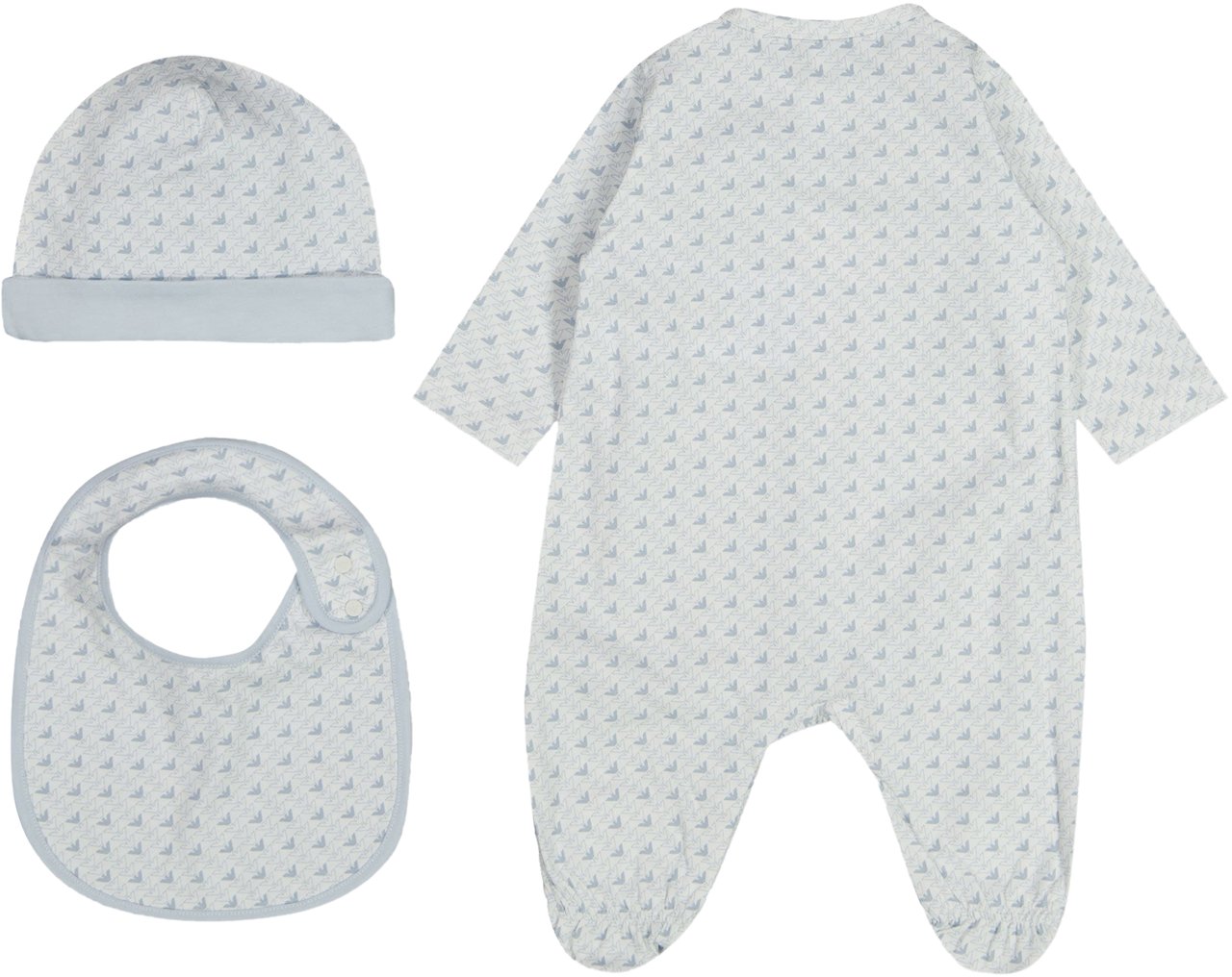 Emporio Armani Armani Baby Meisjes Boxpakje In Licht Blauw Blauw