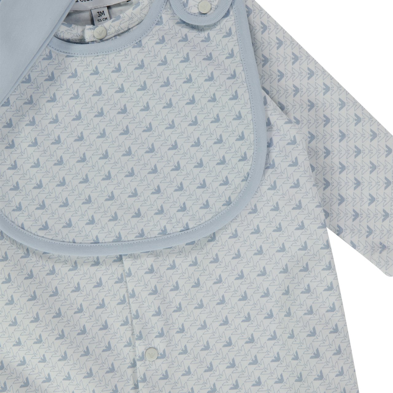 Emporio Armani Armani Baby Meisjes Boxpakje In Licht Blauw Blauw