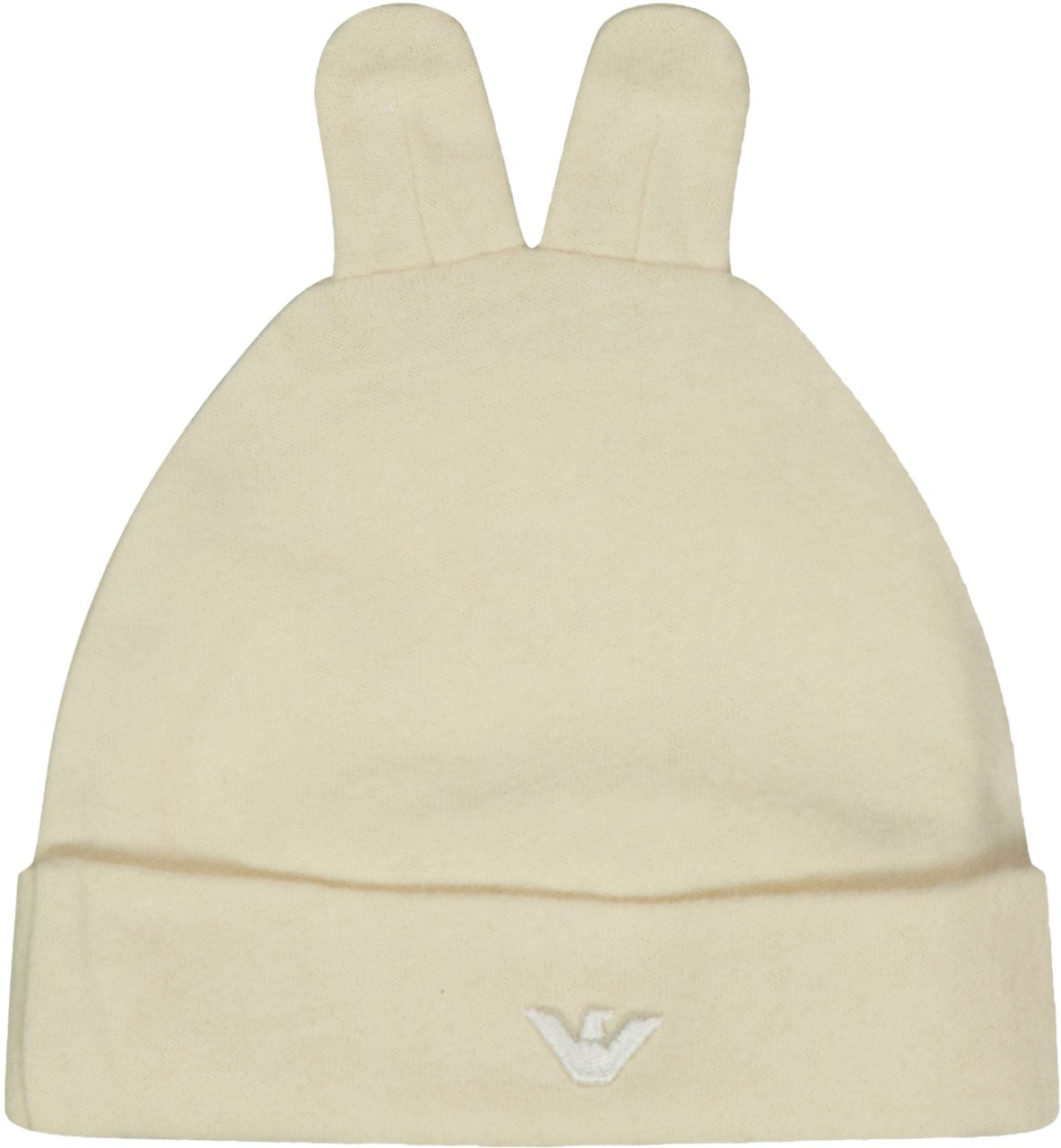 Emporio Armani Armani Baby Meisjes Mutsje in Creme Taupe