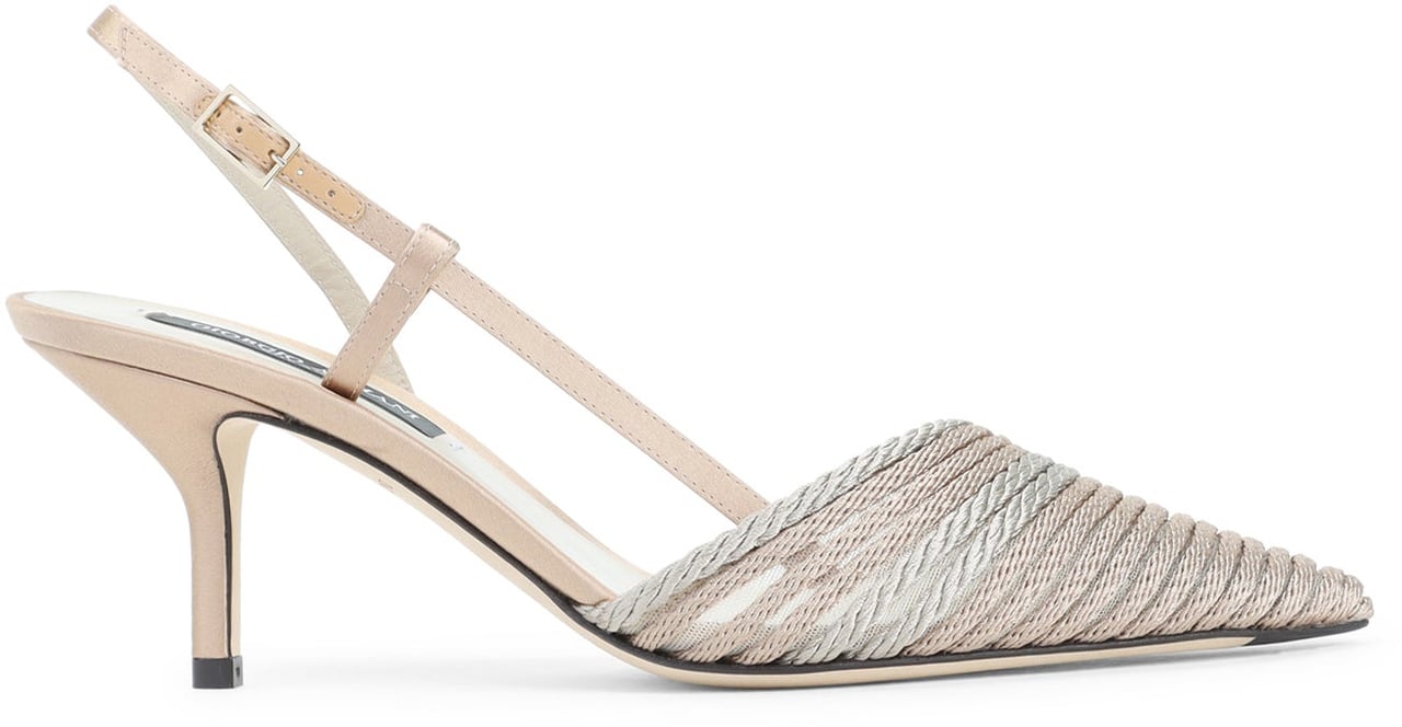 Emporio Armani Giorgio Armani Satin Slingback Divers