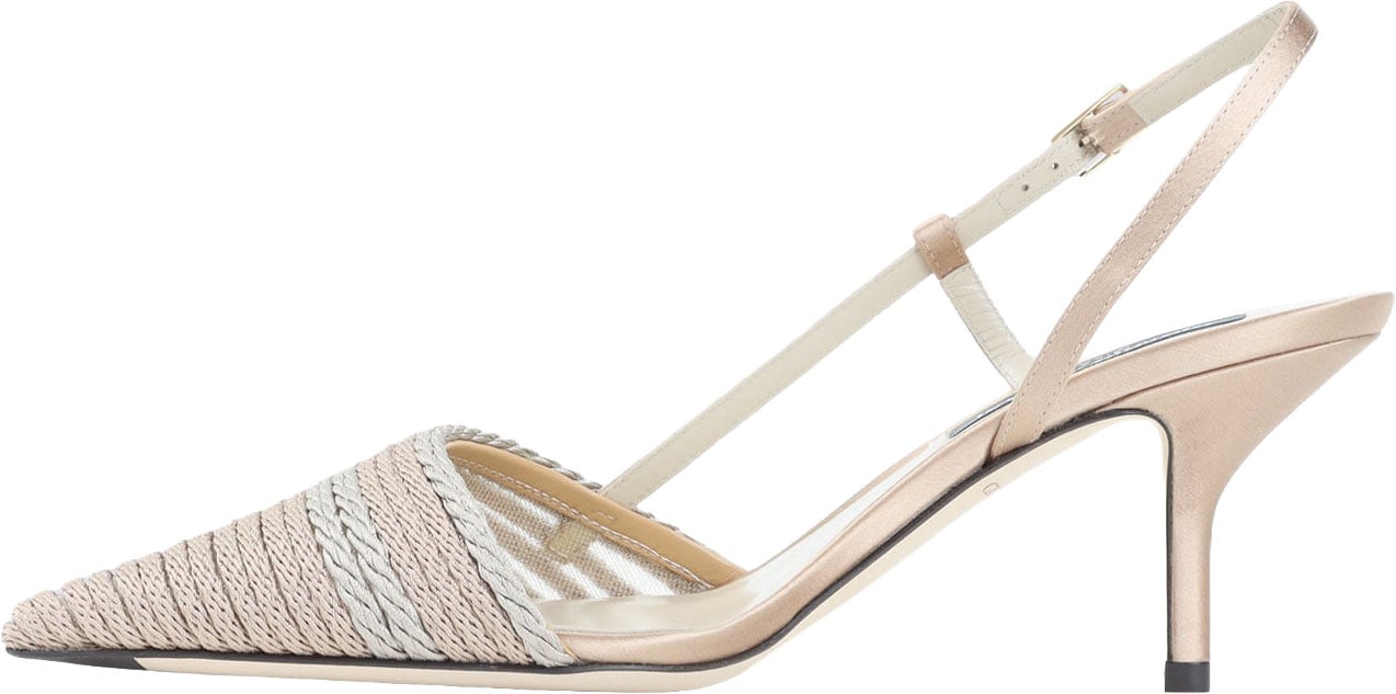 Emporio Armani Giorgio Armani Satin Slingback Divers