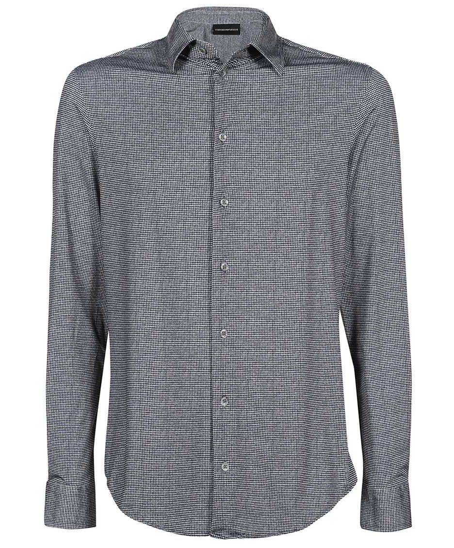 Emporio Armani Long sleeve cotton shirt Neutraal