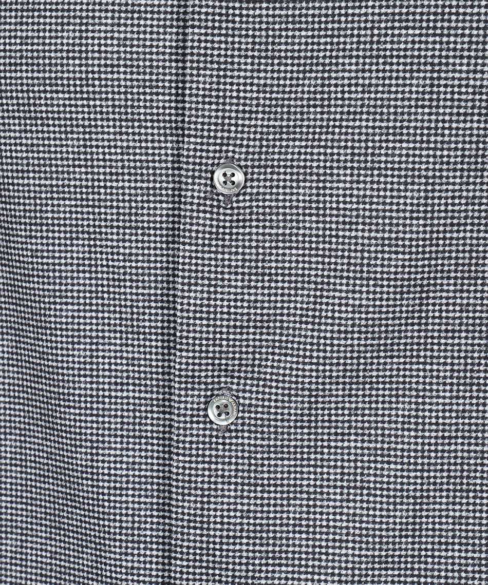 Emporio Armani Long sleeve cotton shirt Neutraal