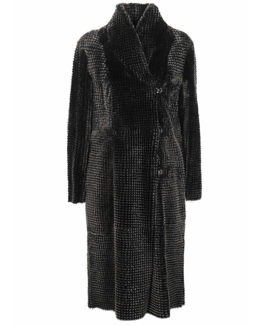 Emporio Armani Fur coat Neutraal