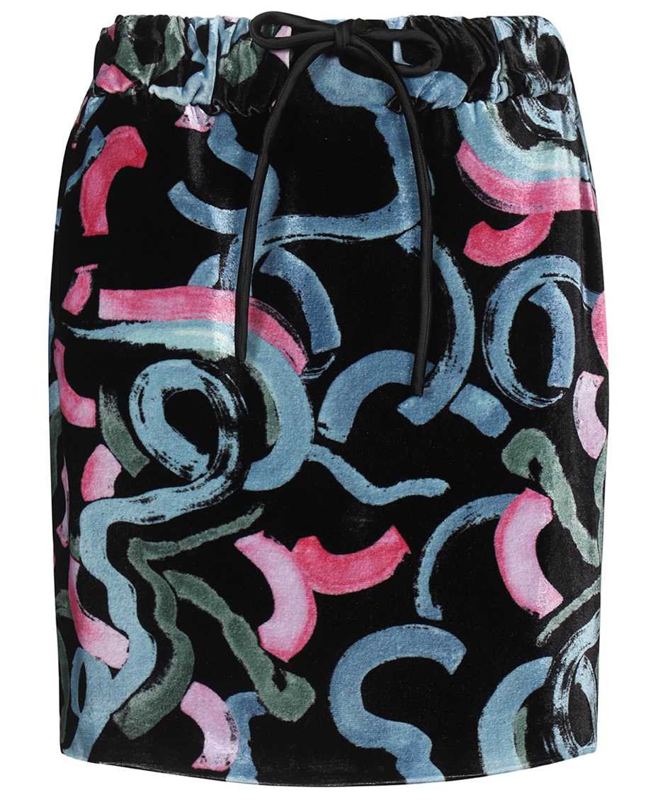 Emporio Armani Printed skirt Neutraal
