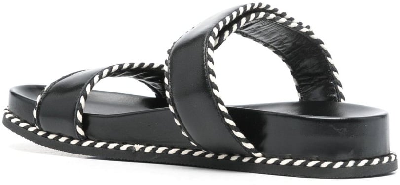 Emporio Armani Sandals Black Zwart
