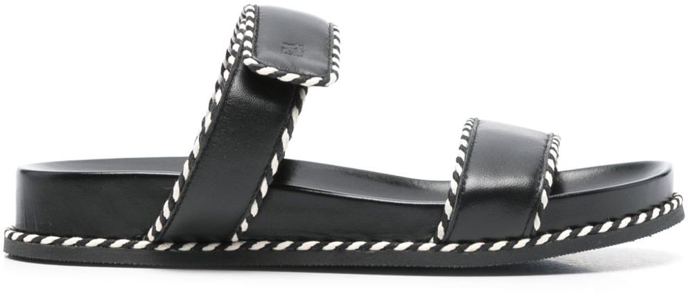 Emporio Armani Sandals Black Zwart
