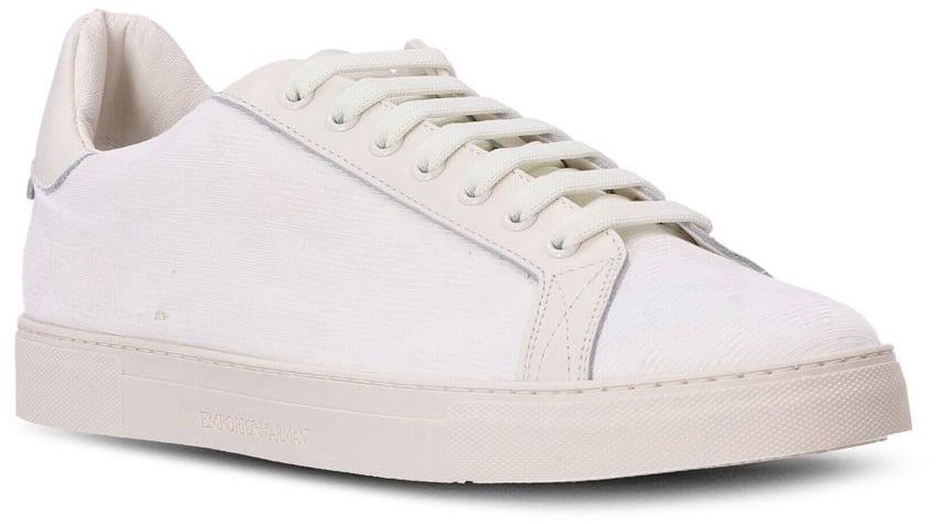 Emporio Armani Sneakers White Wit