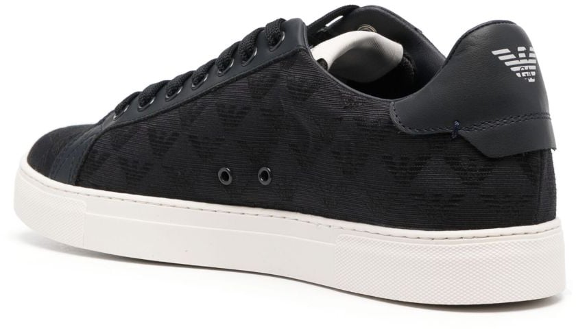 Emporio Armani Sneakers Blue Blauw