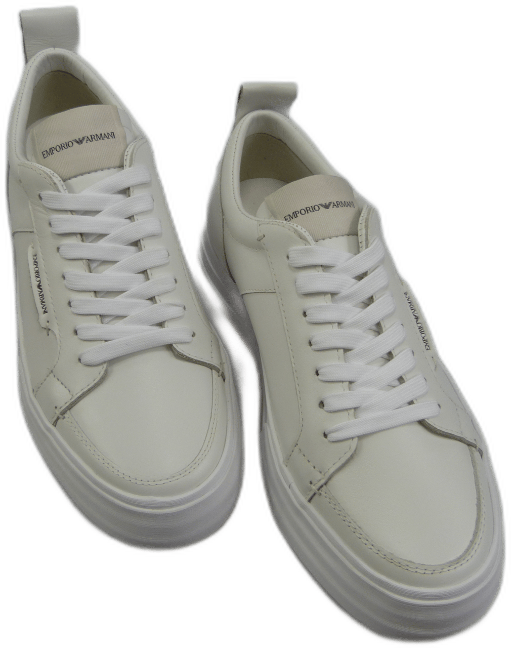Emporio Armani Sneakers bianche Wit