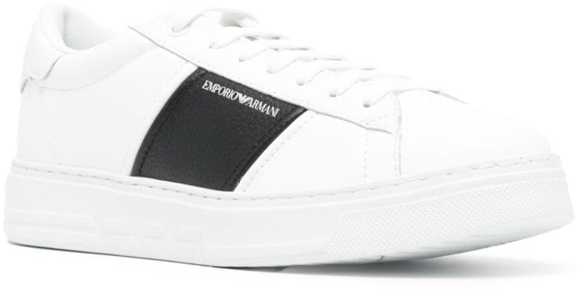 Emporio Armani Sneakers White Wit