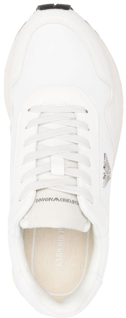 Emporio Armani Sneakers White Wit