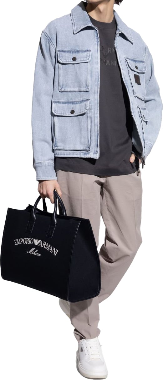 Emporio Armani Sneakers White Wit