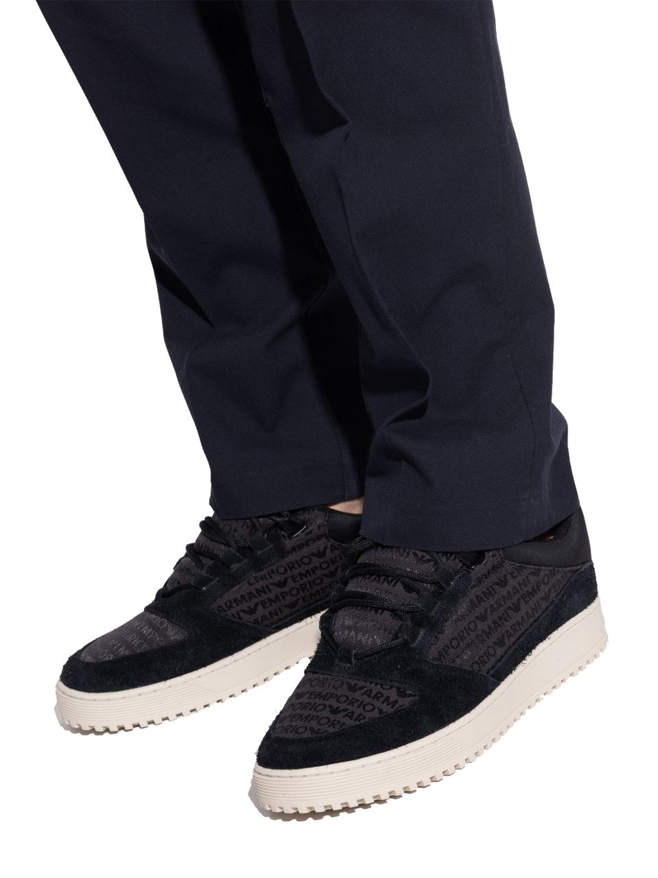 Emporio Armani Sneakers Black Zwart
