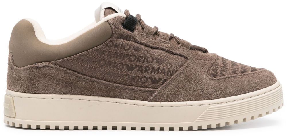 Emporio Armani Sneakers Brown Bruin