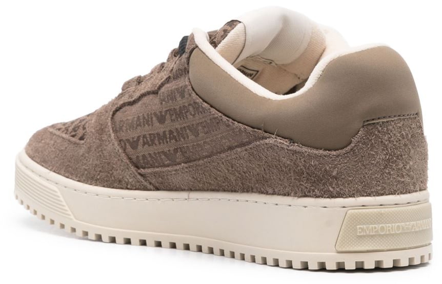 Emporio Armani Sneakers Brown Bruin
