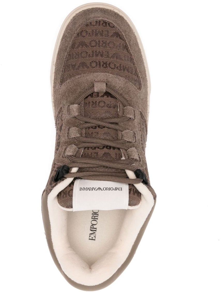 Emporio Armani Sneakers Brown Bruin