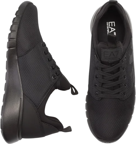 Emporio Armani Sneaker sportiva EA7 nera Zwart