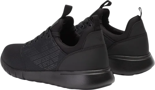 Emporio Armani Sneaker sportiva EA7 nera Zwart