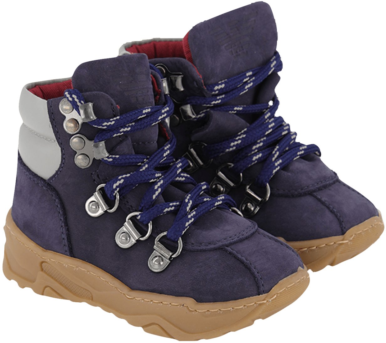 Emporio Armani Armani Kinder Jongens Sneakers Navy Blauw