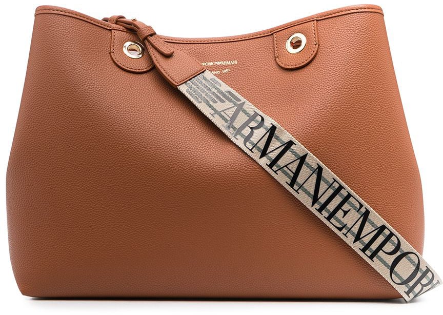 Emporio Armani Bags Leather Brown Bruin