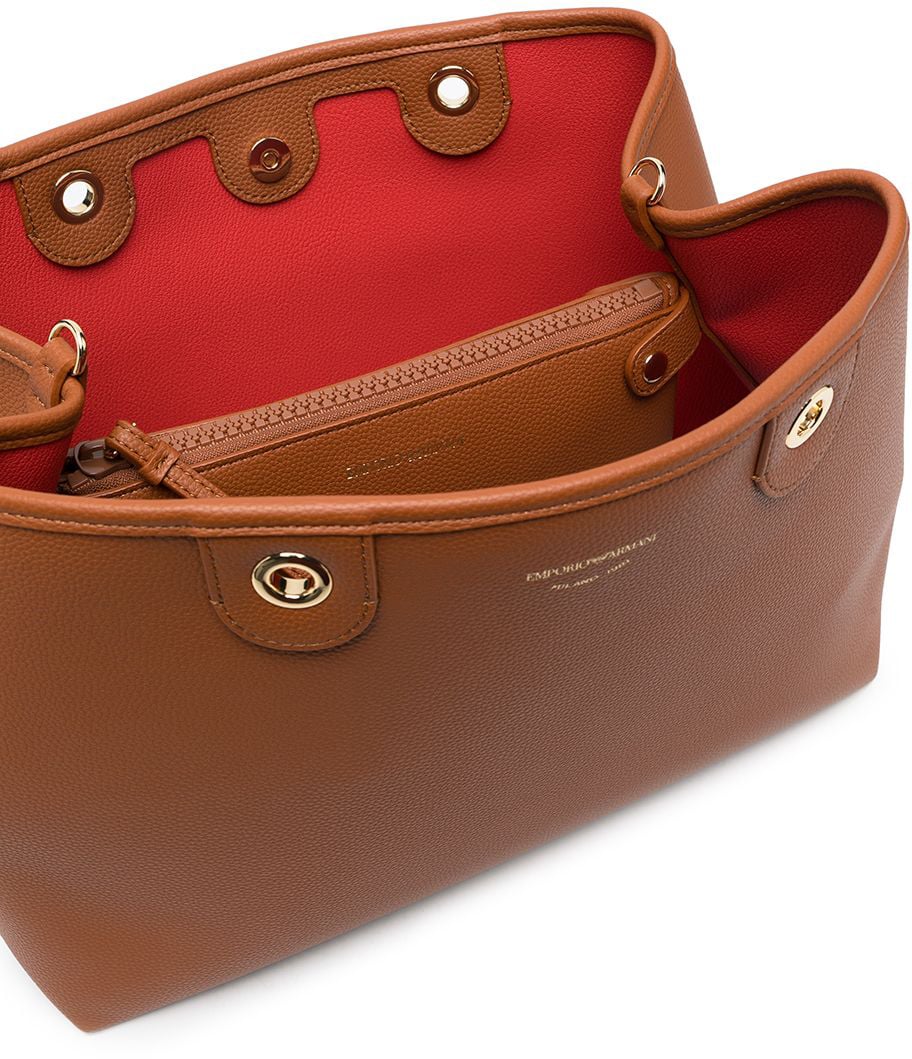 Emporio Armani Bags Leather Brown Bruin