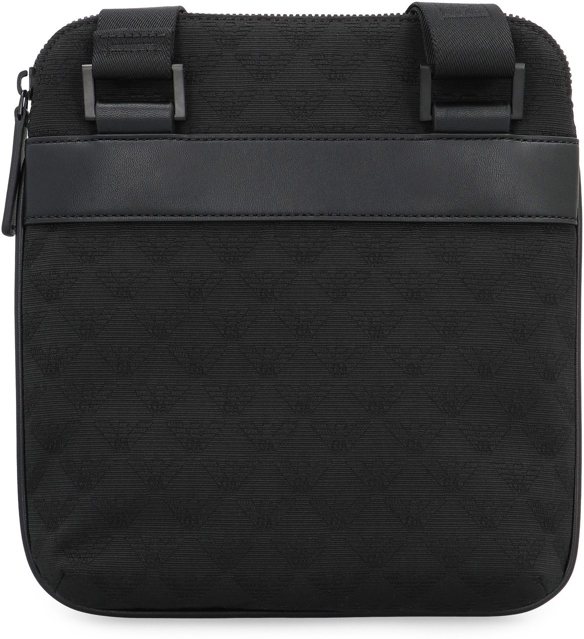 Emporio Armani Messenger bag with logo Zwart