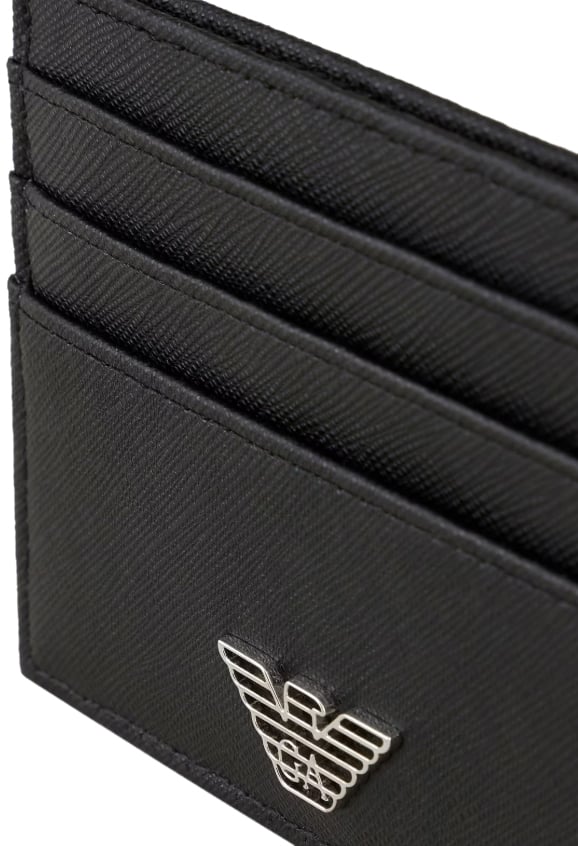Emporio Armani Wallets Black Zwart