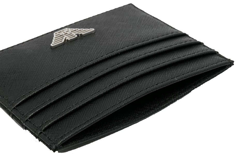 Emporio Armani Wallets Black Zwart