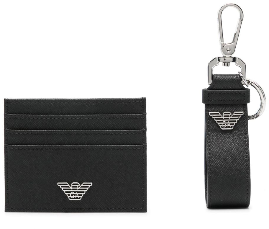 Emporio Armani Wallets Black Zwart
