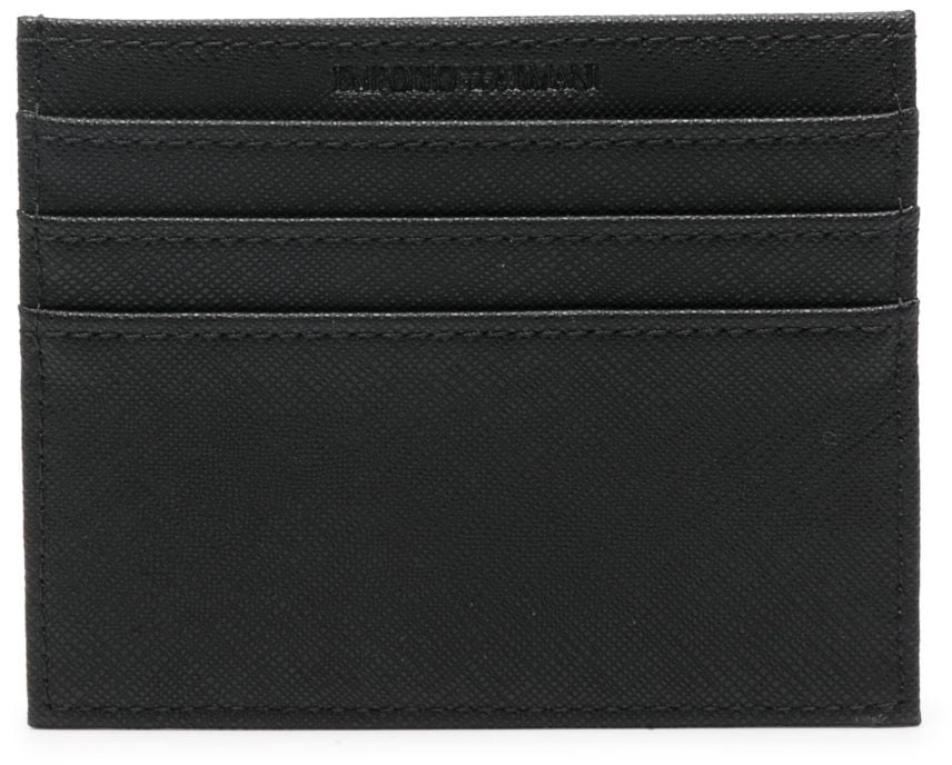 Emporio Armani Wallets Black Zwart