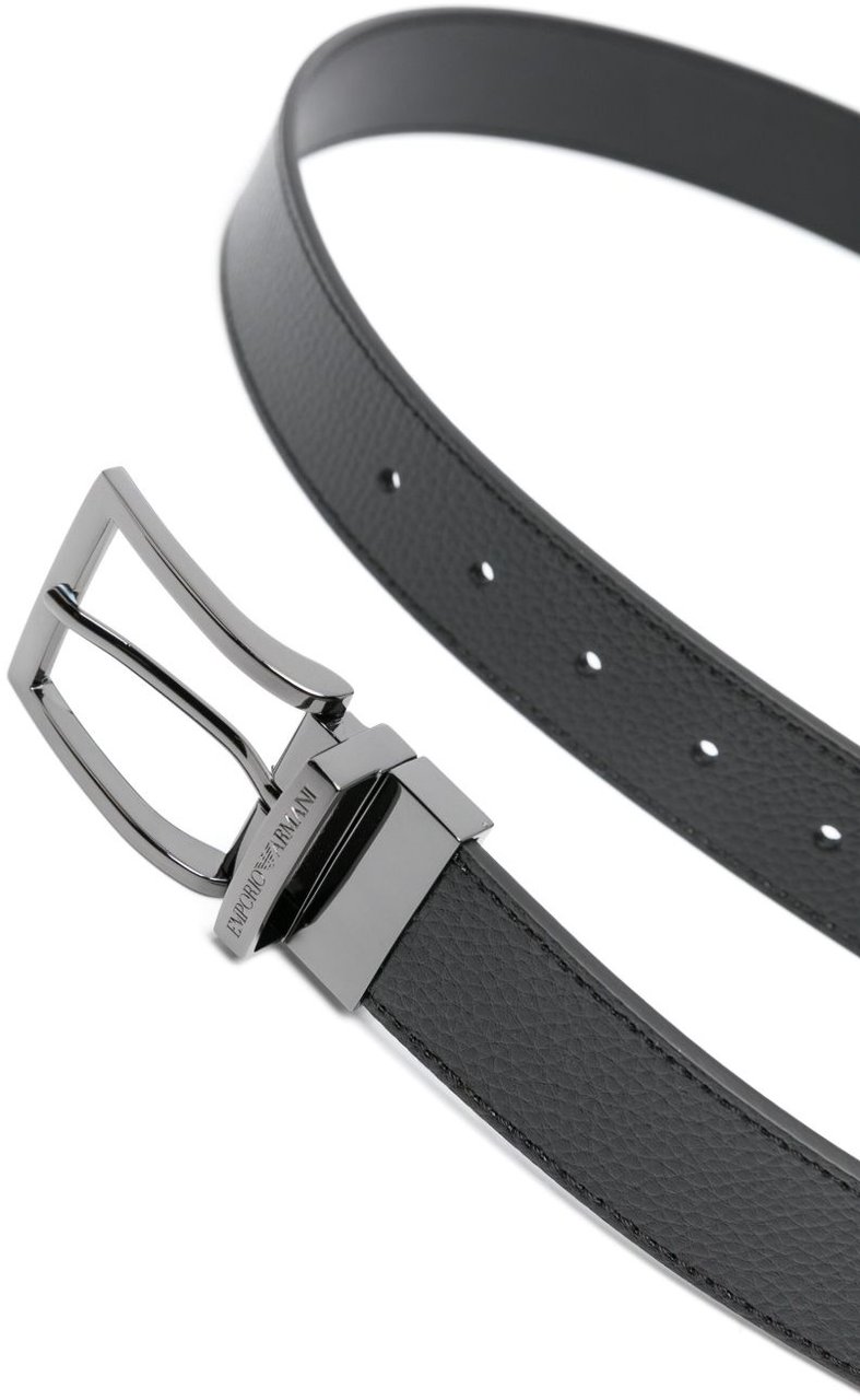 Emporio Armani Belts Black Zwart