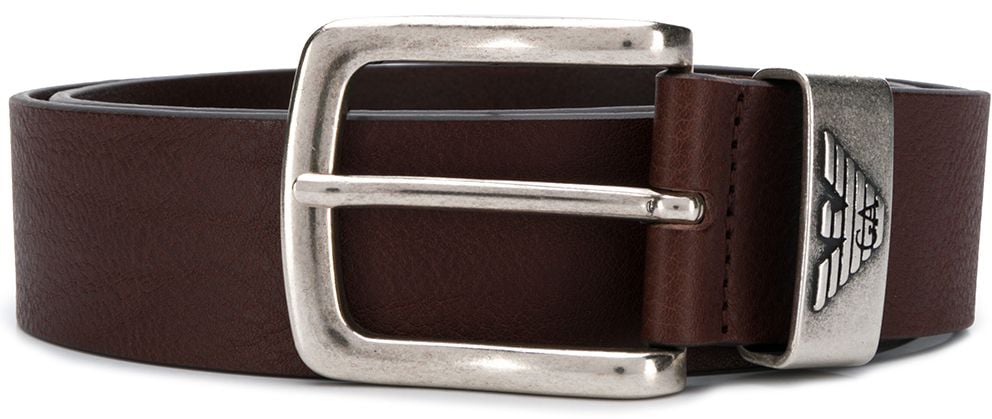 Emporio Armani Belts Brown Bruin