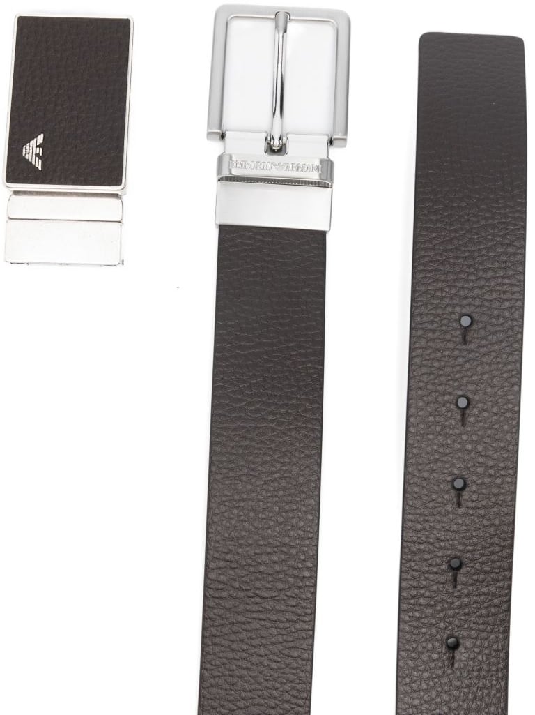 Emporio Armani Belts Brown Bruin