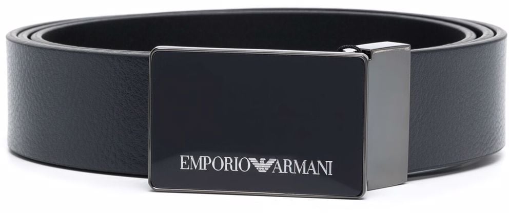 Emporio Armani Belts Blu Blauw
